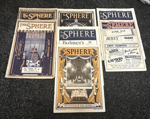 Sphere magazine 1930 - x, 1930's