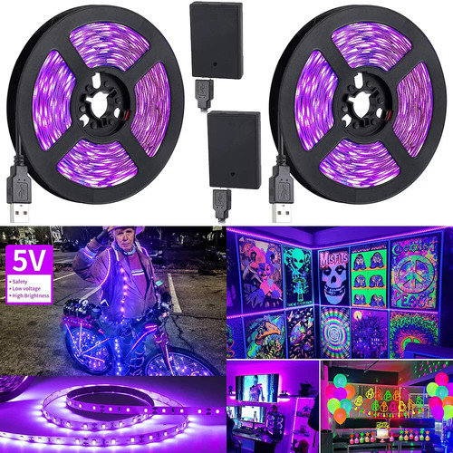 2pcs led black light - 2pcs, uv