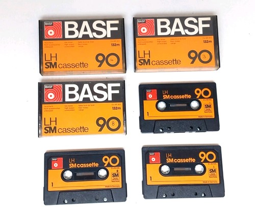 Basf cassetes x 3 - basf,