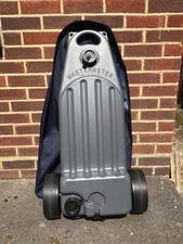 WASTEMASTER  wheeled waste water tank SILVER colour  with DUCKS BACK cover 