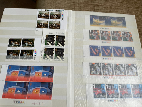 Album usable mint stamps - album,