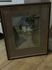 Print Of Dove Cottage Lane