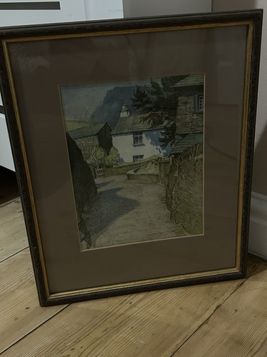Print dove cottage lane - dove,