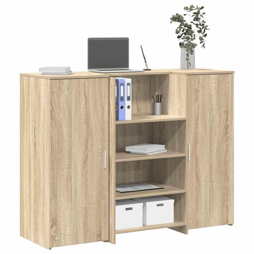 Reception desk sonoma oak - reception,