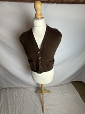 Vintage Brown Cardigan Hosiery