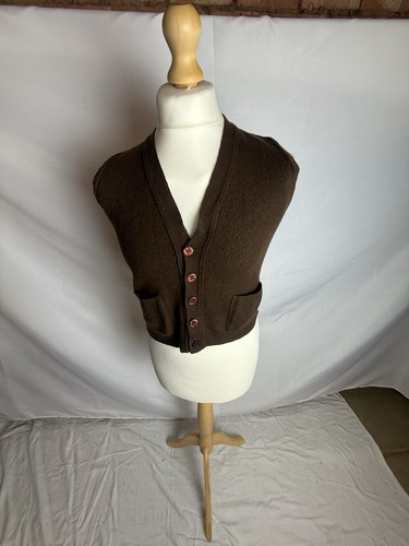 Vintage brown cardigan - cardigan, hosiery