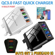4 Port Fast Charge USB Hub