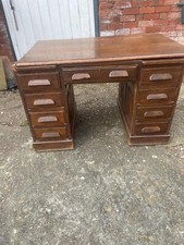 1930s knee hole desk