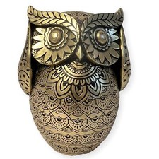 Handcrafted 13 cm (H) Golden Owl Figurine