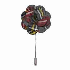 Light Grey Tartan Handmade