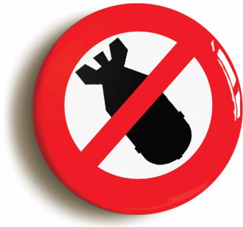 Anti war peace - peace, button