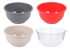 Set of 6 Plastic Cereal Bowls