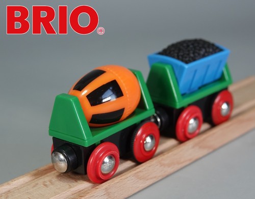 Brio cement mixer wagon coal - cement,