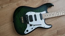 Jackson X Series Adrian Smith San Dimas SDXQ in Transparent Green