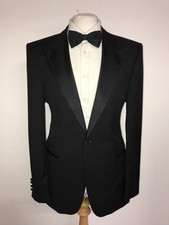 HUGO BOSS - Mens BLACK WOOL