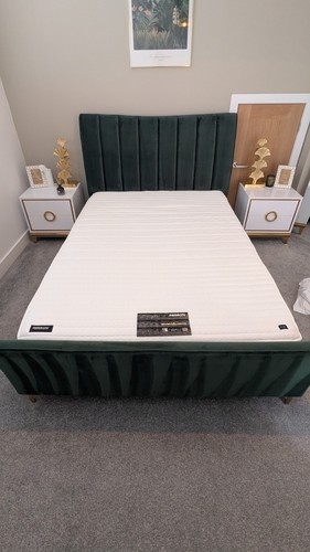 Velvet green double - double, with