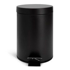 3 LITRE SMALL S/S PEDAL BIN
