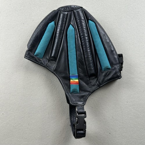 Vintage leather skydiving hat - vintage,