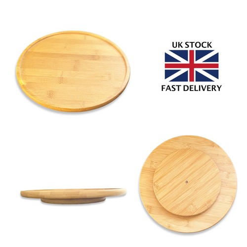 Wooden turntable tray 30cm - wooden,