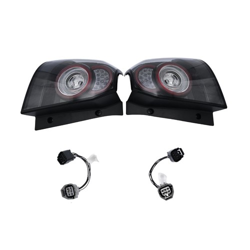 Led tail lamp black smoked - smoked, for