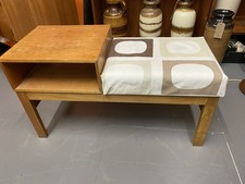 Vintage Myer Mid Century Hall Telephone Table With Seat Retro Useful