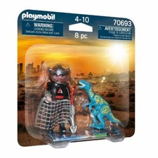Playmobil 70693 Dino Rise Duo Pack Velociraptor & Dino Catcher
