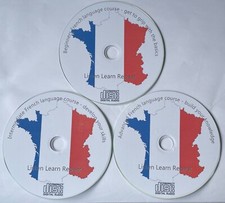 Learn to speak French 3 Audio CD set Complete French Language Course FREE P&P