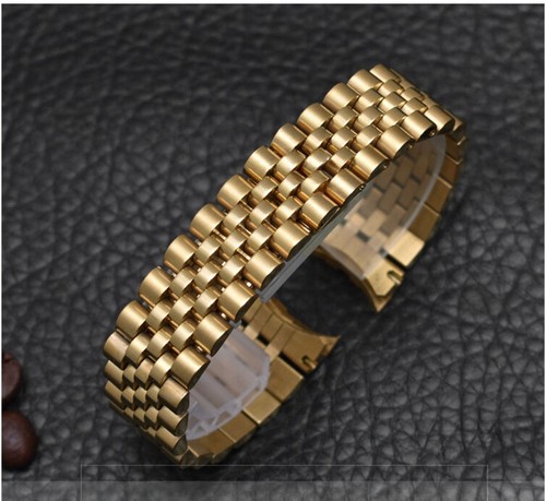 Deluxe stainless steel watch - steel,