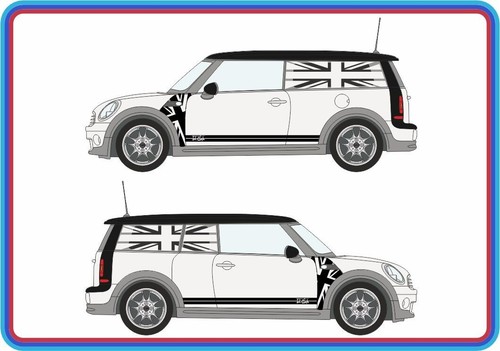 Union jack rear - jack, decals