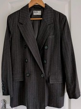 Ladies Primark Grey Pinstripe