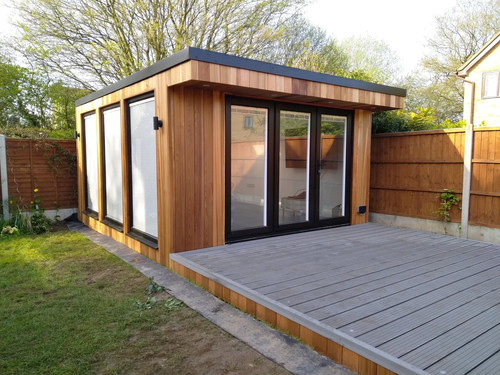 Insulated garden room - room,
