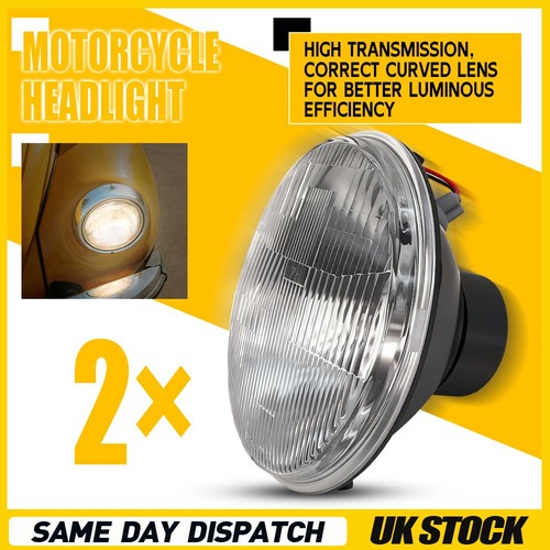 Inch round flat headlight - 7,