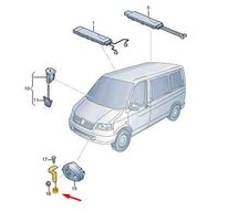 VW TRANSPORTER VI T6 ELECTRONIC SIREN MOUNT 7H0951285C NEW GENUINE