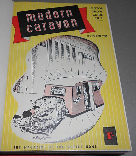 Modern caravan magazine 1951 - magazine,