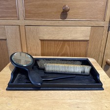 EBONY VINTAGE DRESSING TABLE SET - 6 PIECES