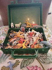 Vintage Toy Animal Figures In