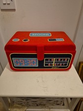 Rare Cath Kidston Sewing Box - Radio / Clock Design - Removable Tray 