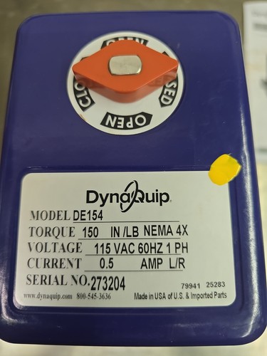 Dynaquip de154 electric - de154,