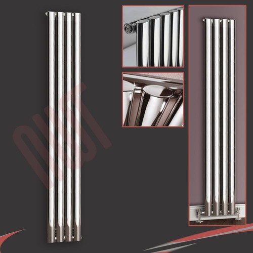 Vertical chrome radiator - vertical,