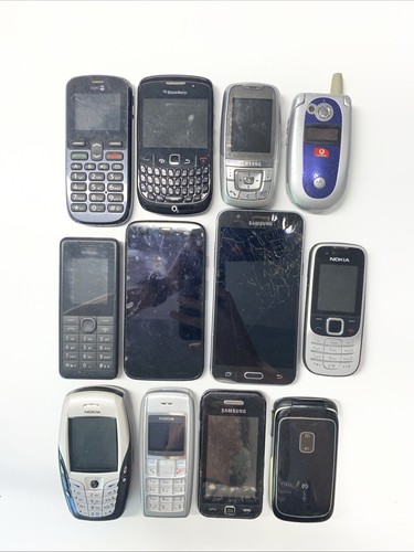 Vintage mobile phones joblot - vintage,