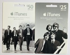 Beatles iTunes Gift Card $25