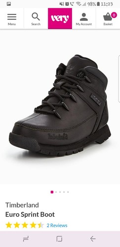 Toddler timberland boots size - toddler,