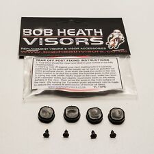 VISOR TEAR OFFS, RIP OFFS, FIXING POSTS & SCREWS KIT - BOB HEATH VISORS