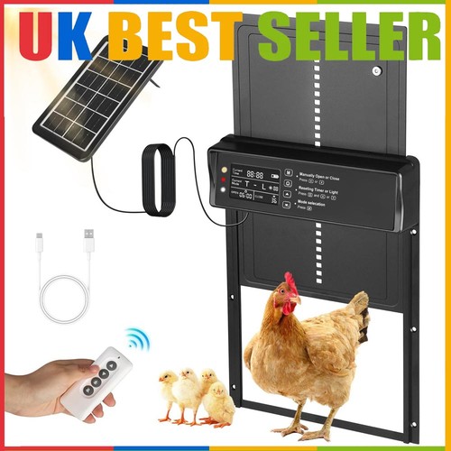 Chicken door opener solar - door,