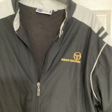 mens sergio tacchini jacket size large 