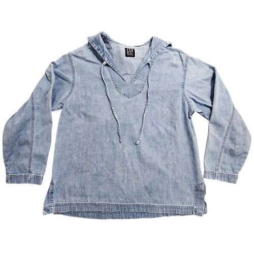 Gap denim sailor collar - denim,