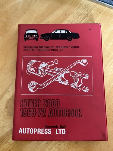 Rover 2000 autobook manual - 2000,