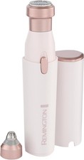 Remington 2-in-1 Facial Hair Remover [Hypoallergenic Attachments, LED Light