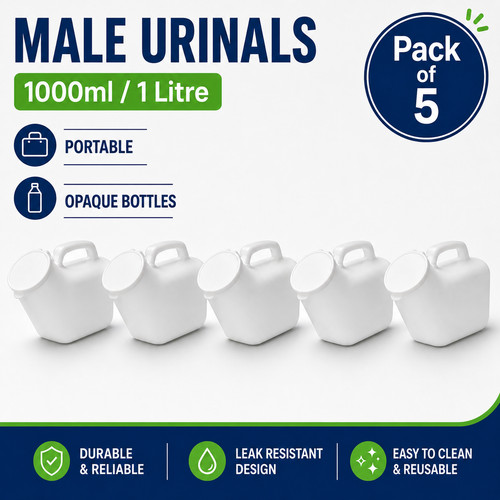 Male urinal bottles 1000ml - bottles,