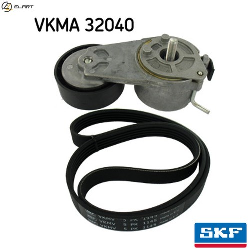 Vribbed belt set vkma - vribbed, 32040